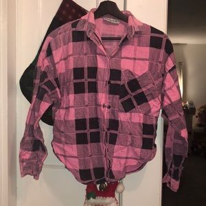 Plaid vintage top